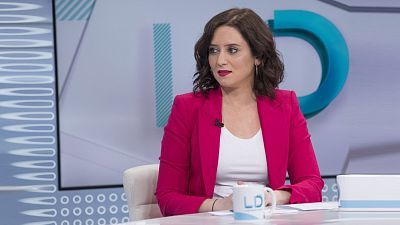 de TVE - Isabel Díaz Ayuso, presidenta de la Comunidad de Madrid