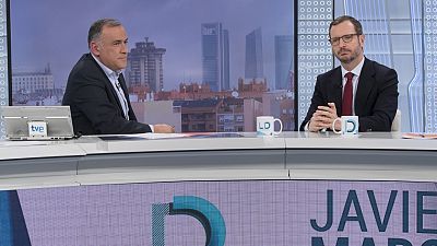 de TVE - Javier Maroto, vicesecretario de Organización del PP, y Miguel Ángel Revilla, presidente de Cantabria