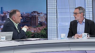 de TVE - José Manuel Villegas, secretario gral. de Ciudadanos y Jaume Collboni, candidato del PSC a la alcaldía de Barcelona