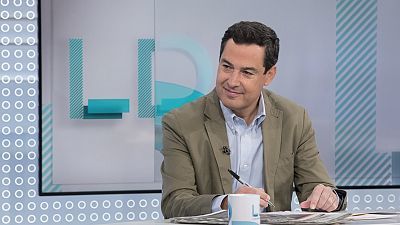 de TVE - Juan Manuel Moreno, presidente del Partido Popular de Andalucía