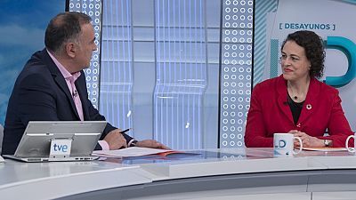 de TVE - Magdalena Valerio, ministra de Trabajo, Migraciones y Seguridad Social