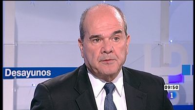 de TVE - Manuel Chaves, presidente del PSOE
