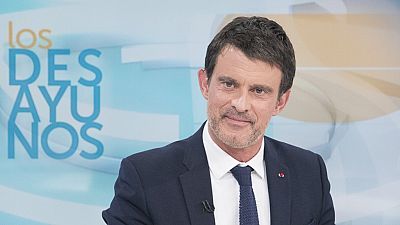 de TVE - Manuel Valls, exprimer ministro de Francia