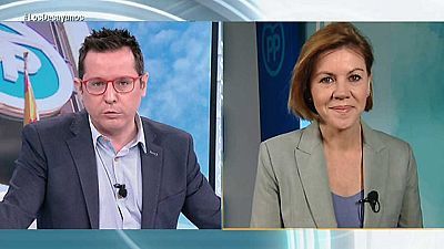 de TVE - María Dolores de Cospedal, secretaria general del PP