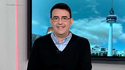 de TVE - Mario Jiménez, portavoz de la gestora del PSOE y José Mota, humorista