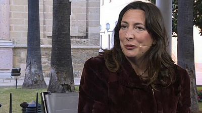 de TVE - Marío Jiménez (PSOE), Loles López (PP) y  Antonio Maíllo (Adelante Andalucía)