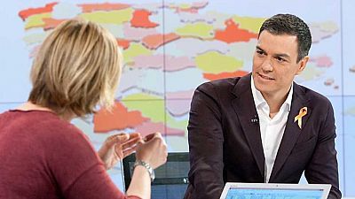 de TVE - Pedro Sánchez, candidato del PSOE a la presidencia del Gobierno