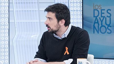 de TVE - Ramón Espinar, portavoz de Podemos en el Senado