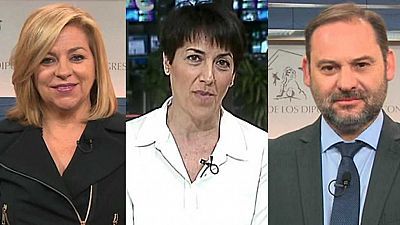 de TVE - Representantes de las tres candidaturas de las primarias del PSOE