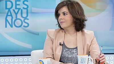 de TVE - Soraya Sáenz de Santamaría, vicepresidenta del gobierno