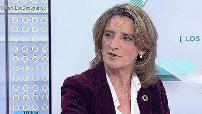 de TVE - Teresa Ribera, ministra en funciones para la Transición Ecológica y Luis Garicano, eurodiputado de Ciudadanos