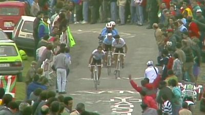 Ciclismo - Vuelta a España 1989. 16ª etapa: Santoña - Lagos de Covadonga