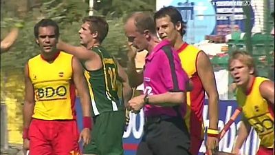 Hockey hierba - Champions Trophy 2006, 3º y 4º puesto: España - Australia. Desde Terrassa (Barcelona)