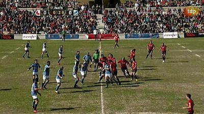 Rugby - Campeonato de Europa 2012: España-Rumanía