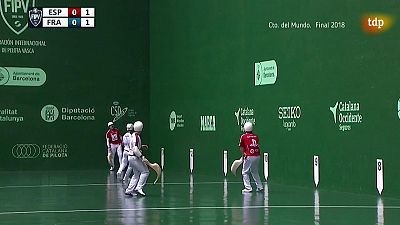 TDP en casa - Pelota Vasca - Campeonato del Mundo 2018: Francia-España