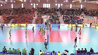 Voleibol - Copa del rey 2018. Final: Teruel - Almería, desde Soria.