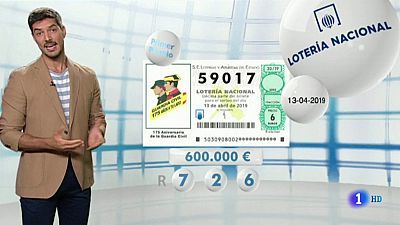 Lotería Nacional - 13/04/19