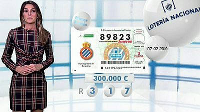 Lotería Nacional + La Primitiva + Bonoloto - 07/02/19
