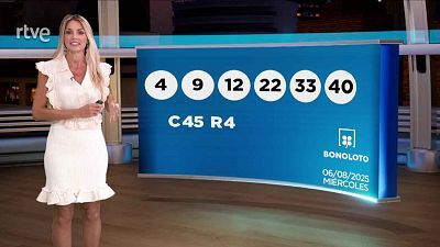 Sorteo de la Bonoloto del 06/08/25