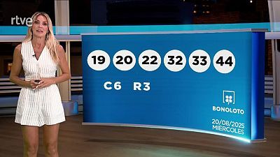 Sorteo de la Bonoloto del 20/08/25