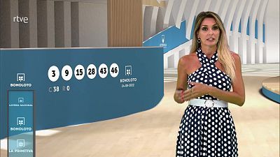 Sorteo de la Bonoloto del 24/08/2022