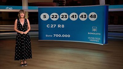 Sorteo de la Bonoloto y Euromillones del 01/08/2025