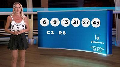 Sorteo de la Bonoloto y Euromillones del 05/08/2025