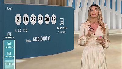 Sorteo de la Bonoloto y Euromillones del 06/06/2025