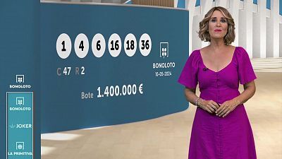 Sorteo de la Bonoloto y Euromillones del 10/05/2024
