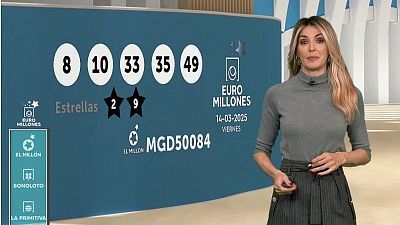 Sorteo de la Bonoloto y Euromillones del 14/03/2025