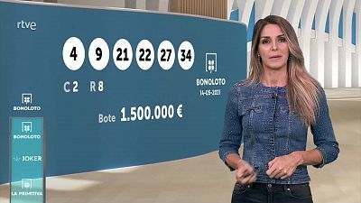 Sorteo de la Bonoloto y Euromillones del 14/05/2021