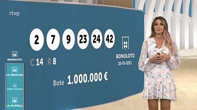 Sorteo de la Bonoloto y Euromillones del 20/10/2023