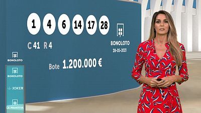 Sorteo de la Bonoloto y Euromillones del 28/05/2021