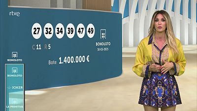 Sorteo de la Bonoloto y Euromillones del 30/05/2025