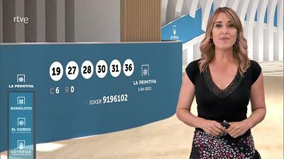 Sorteo de la Bonoloto y Primitiva del 03/06/2023