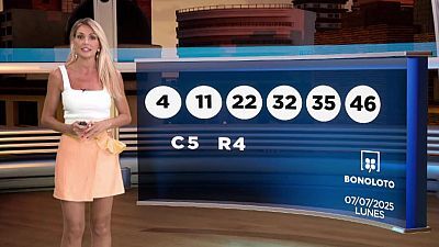 Sorteo de la Bonoloto y Primitiva del 07/07/2025