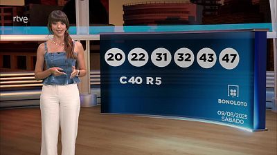 Sorteo de la Bonoloto y Primitiva del 09/08/2025