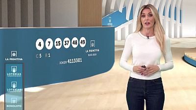 Sorteo de la Bonoloto y Primitiva del 10/03/2025