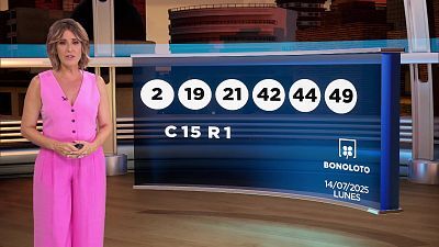 Sorteo de la Bonoloto y Primitiva del 14/07/2025