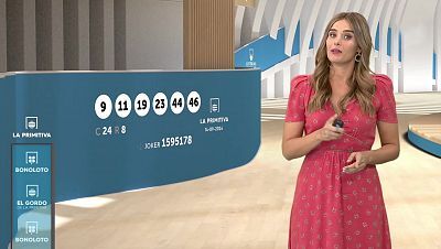 Sorteo de la Bonoloto y Primitiva del 14/09/2024