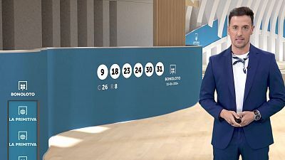 Sorteo de la Bonoloto y Primitiva del 22/06/2024