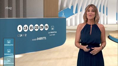 Sorteo de la Bonoloto y Primitiva del 24/07/2023