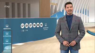 Sorteo de la Bonoloto y Primitiva del 25/02/2023