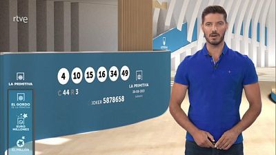 Sorteo de la Bonoloto y Primitiva del 28/08/2021