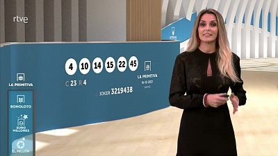 Sorteo de la Lotería Nacional, Bonoloto, Primitiva y Jóker del 16/12/2021