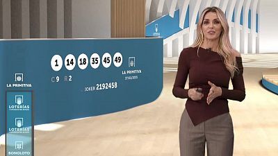 Sorteo de la Lotería Nacional, Bonoloto, Primitiva y Jóker del 27/02/2025