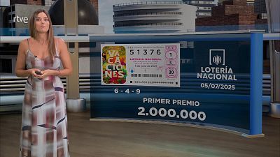 Sorteo de la Lotería Nacional del 05/07/2025