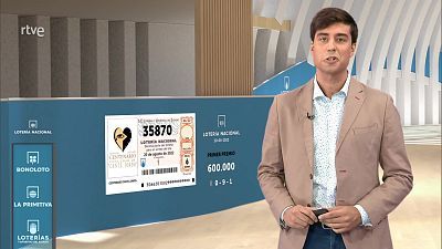 Sorteo de la Lotería Nacional del 20/08/2022