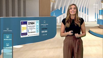 Sorteo de la Lotería Nacional del 21/09/2024