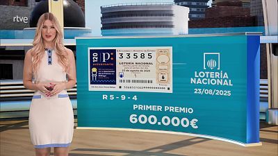 Sorteo de la Lotería Nacional del 23/08/2025